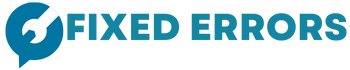 Fixed Errors