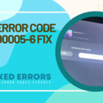 PS5 Error Code CE-100005-6 fix