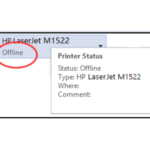 why does my wireless printer keep going offline